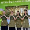 Đồng phục mỹ phẩm cỏ mềm