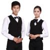 đồng phục nhà hàng âu gile đen