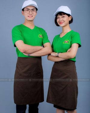Đồng phục áo phông nhà hàng ẩm thực Hương Sen