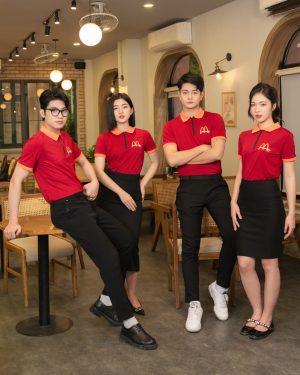Đồng phục nhà hàng Mcdonald’s