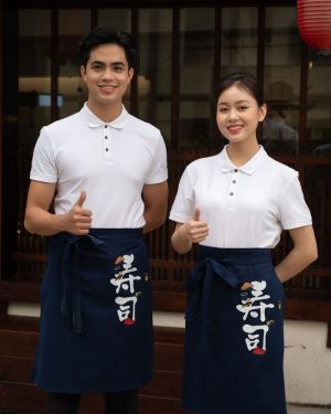 Đồng phục nhà hàng Nhật Bản mẫu 04