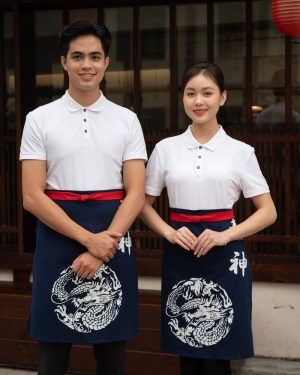đồng phục nhà hàng Nhật Bản mẫu 05