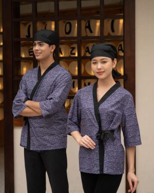 Đồng phục nhà hàng Nhật Bản mẫu 10