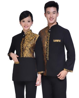 Đồng phục nhà hàng Trung Quốc mẫu 01