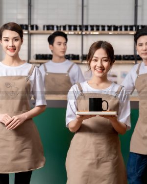 Đồng phục quán cà phê Handy Uni mẫu 8