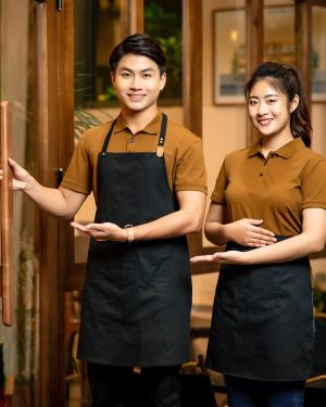 Đồng phục quán trà sữa Handy Uni mẫu 6