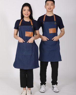 Tạp dề đồng phục salon tóc mẫu 07