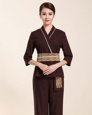 đồng phục spa mẫu 02