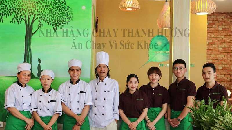 đồng phục nhà hàng chay