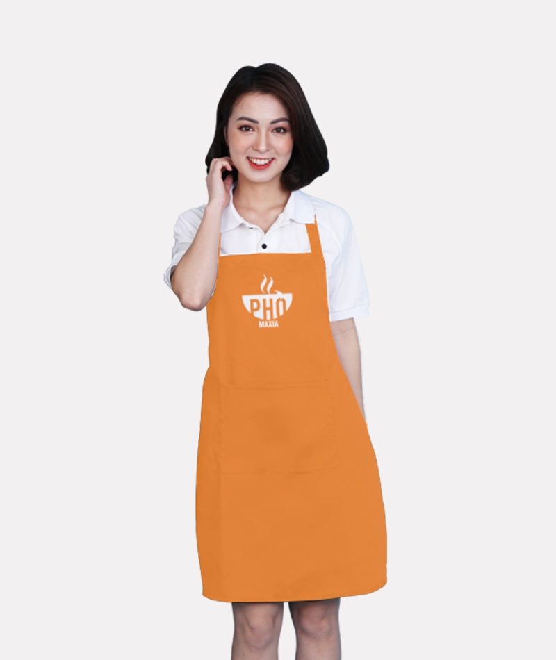tạp dề 2 lớp vải