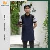Tạp dề cà phê màu xanh tím than