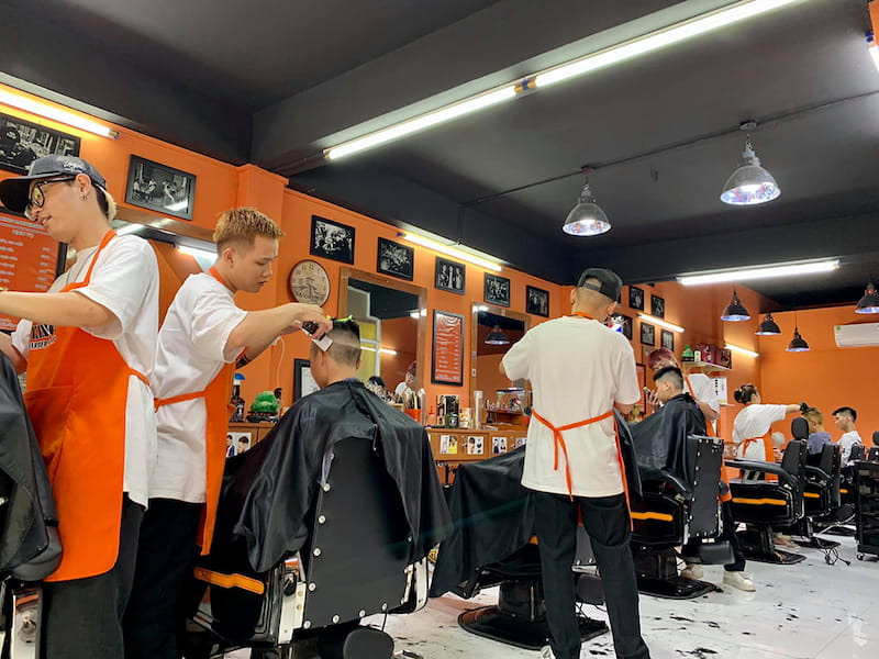 Tạp dề barber