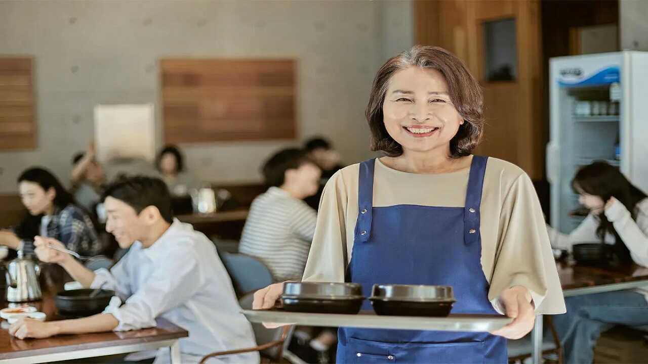 Tạp dề hàn quốc
