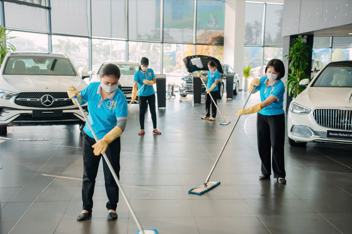 Handy Uni - Đơn vị may đồng phục lao công số lượng lớn giá rẻ