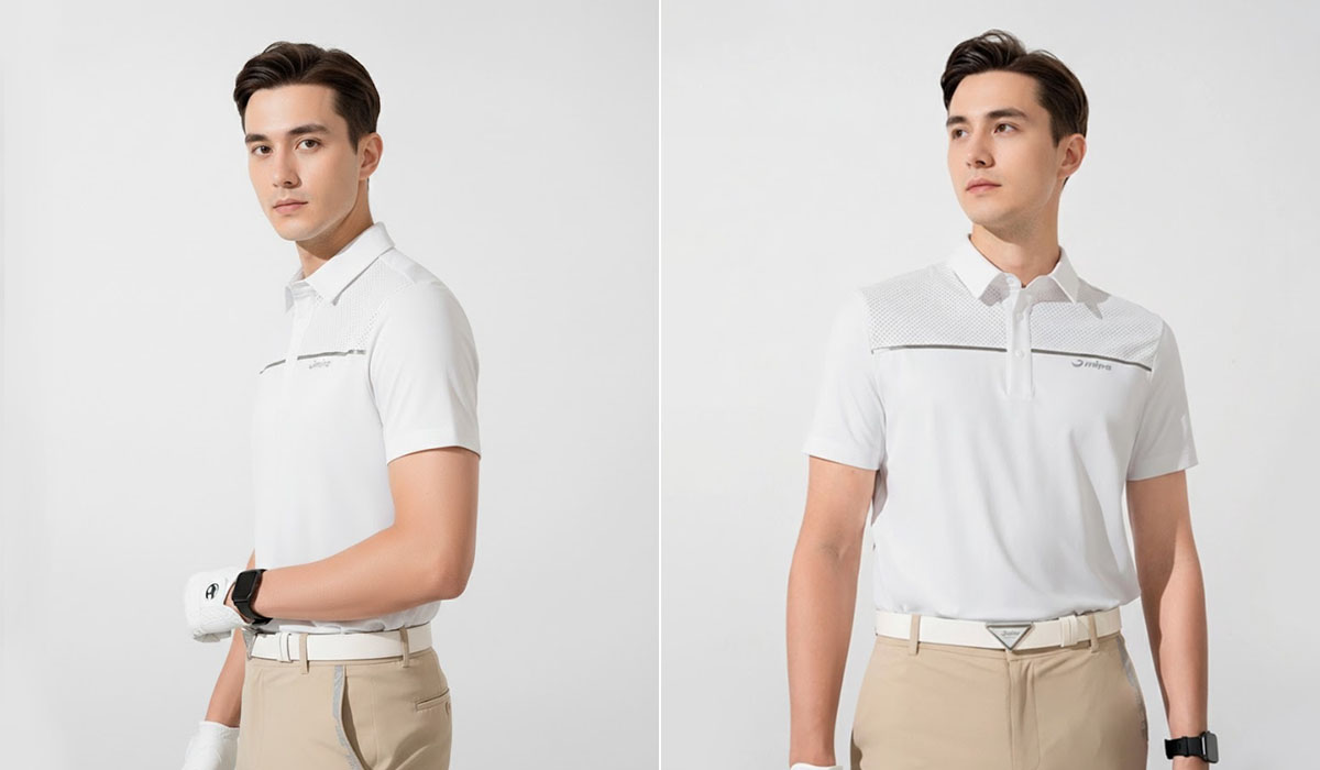 Mẫu áo polo golf form regular