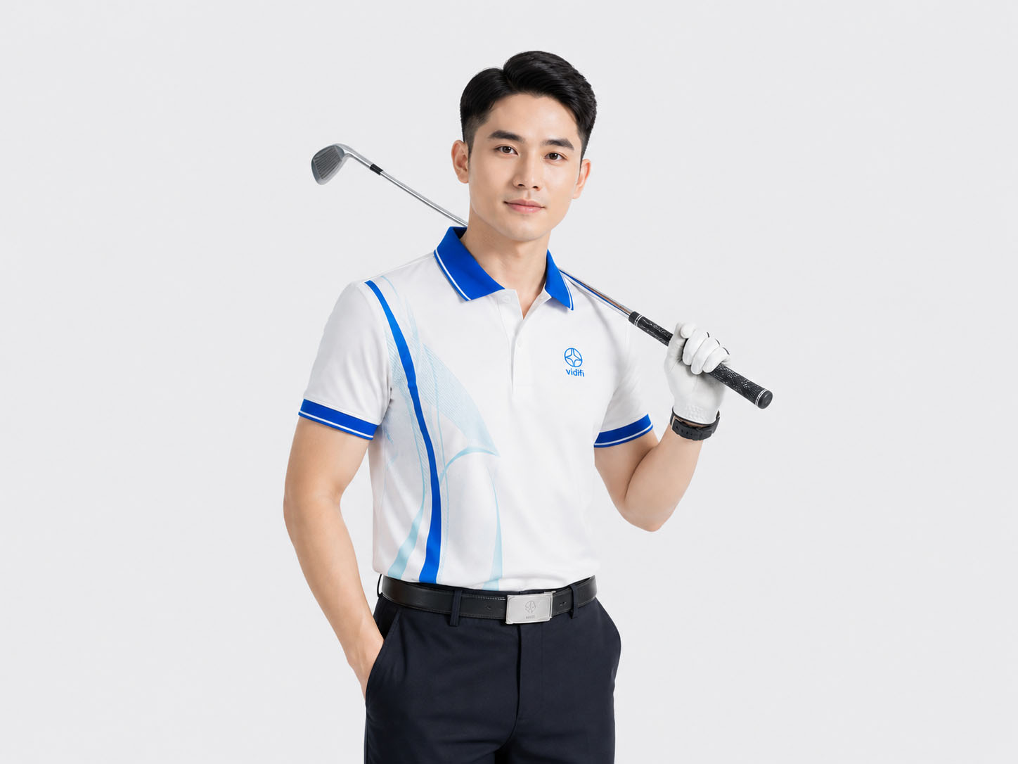 Mẫu áo polo golf đẹp thiết kế chuẩn nhận diện