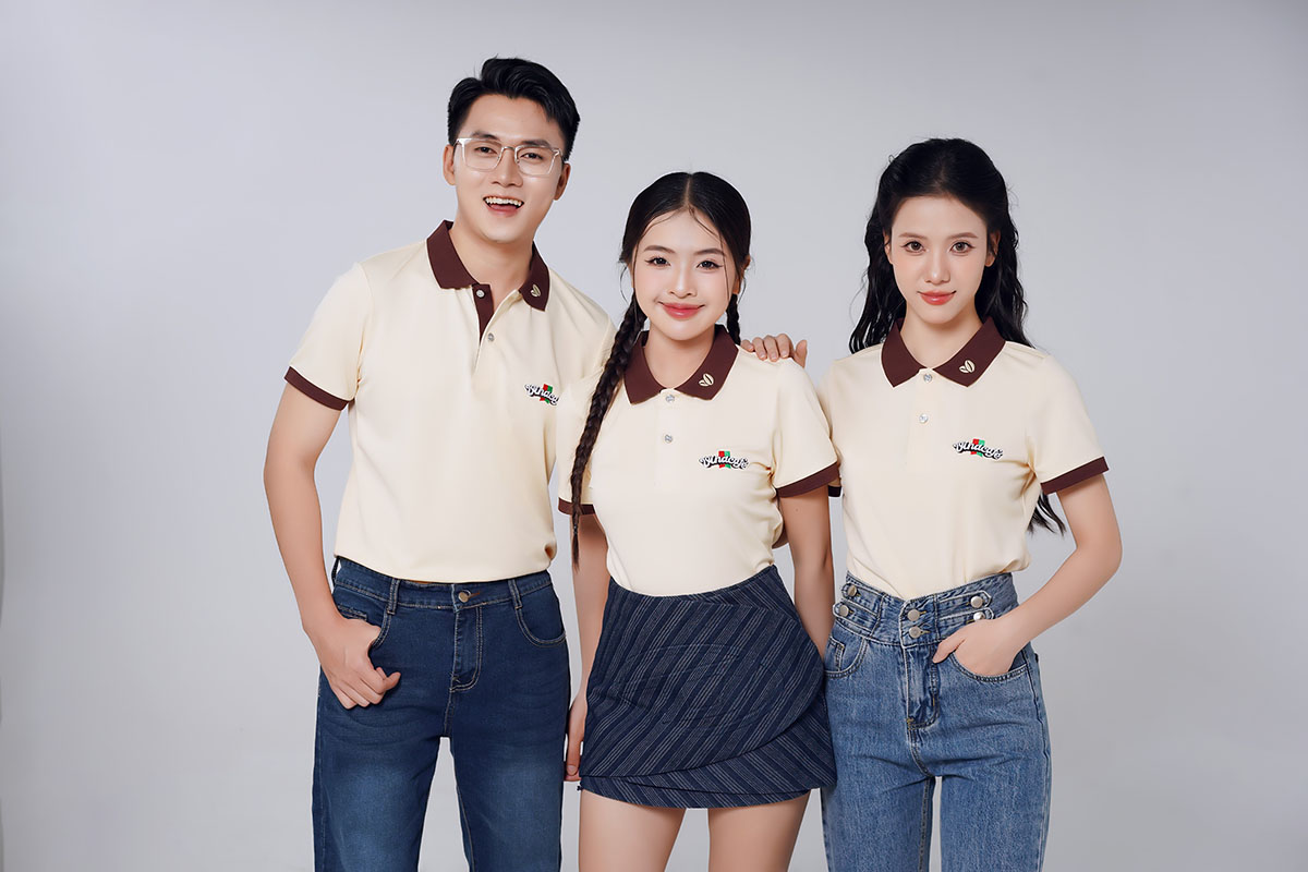 Mẫu áo thun đồng phục thiết kế chuẩn nhận diện