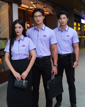 Alternative view of Mẫu Áo Sơ Mi Đồng Phục Công Sở Wizz Air Cao Cấp - Tư Vấn Miễn Phí