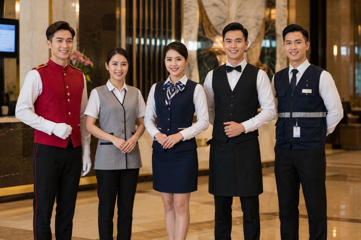Mỗi ngành nghề sẽ phù hợp với một kiểu áo gile và chất liệu riêng biệt