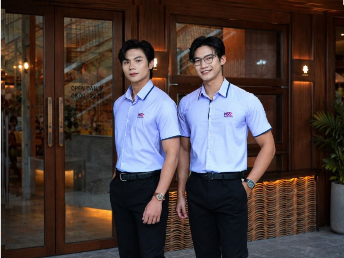 Áo đồng phục nam đẹp sẽ giúp người mặc tự tin hơn