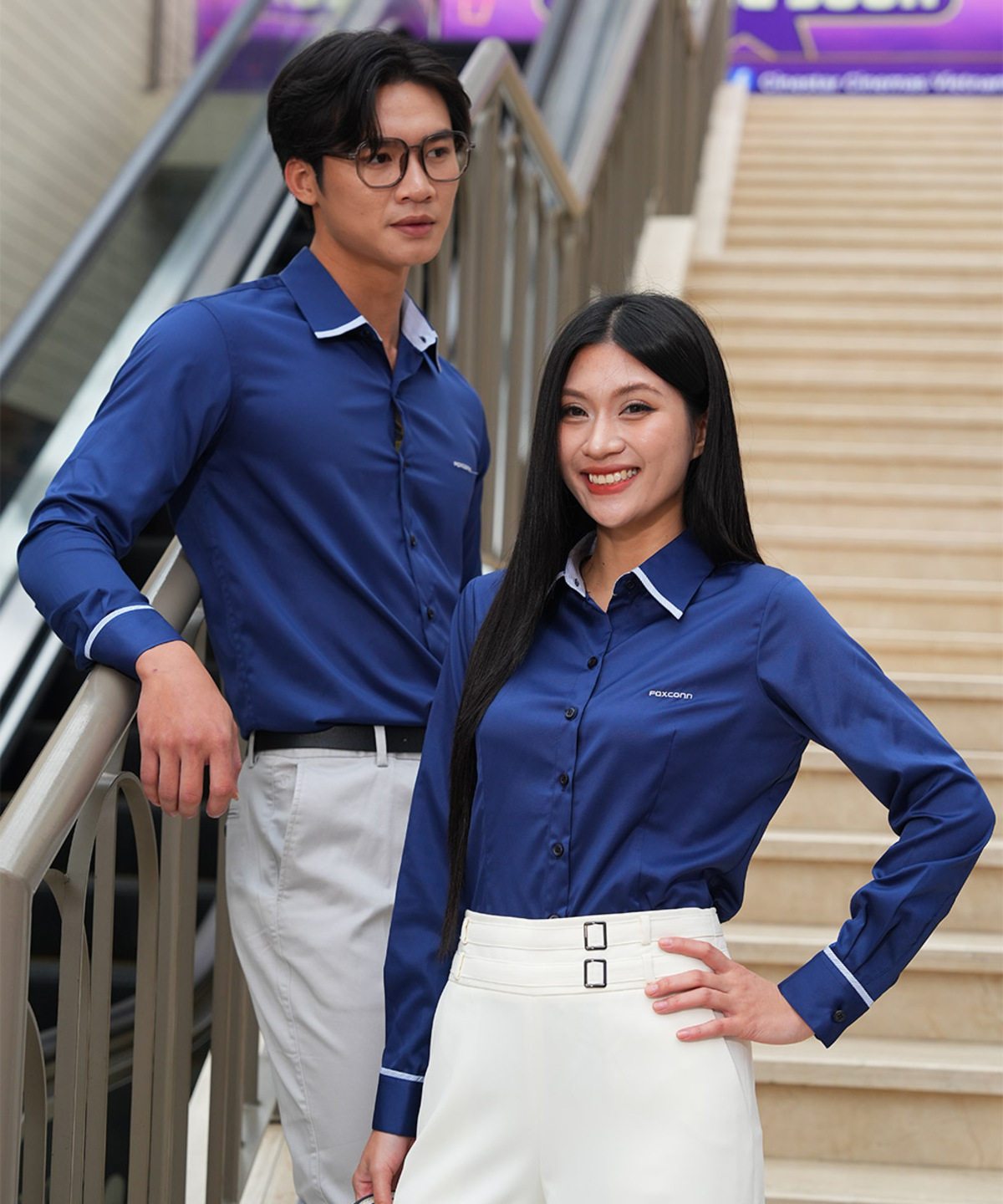 Đồng phục công sở thiết kế chuyên nghiệp hiện đại