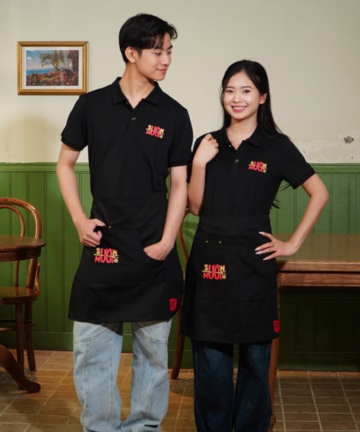 Đồng phục nhà hàng, quán cafe tạo ấn tượng với khách hàng