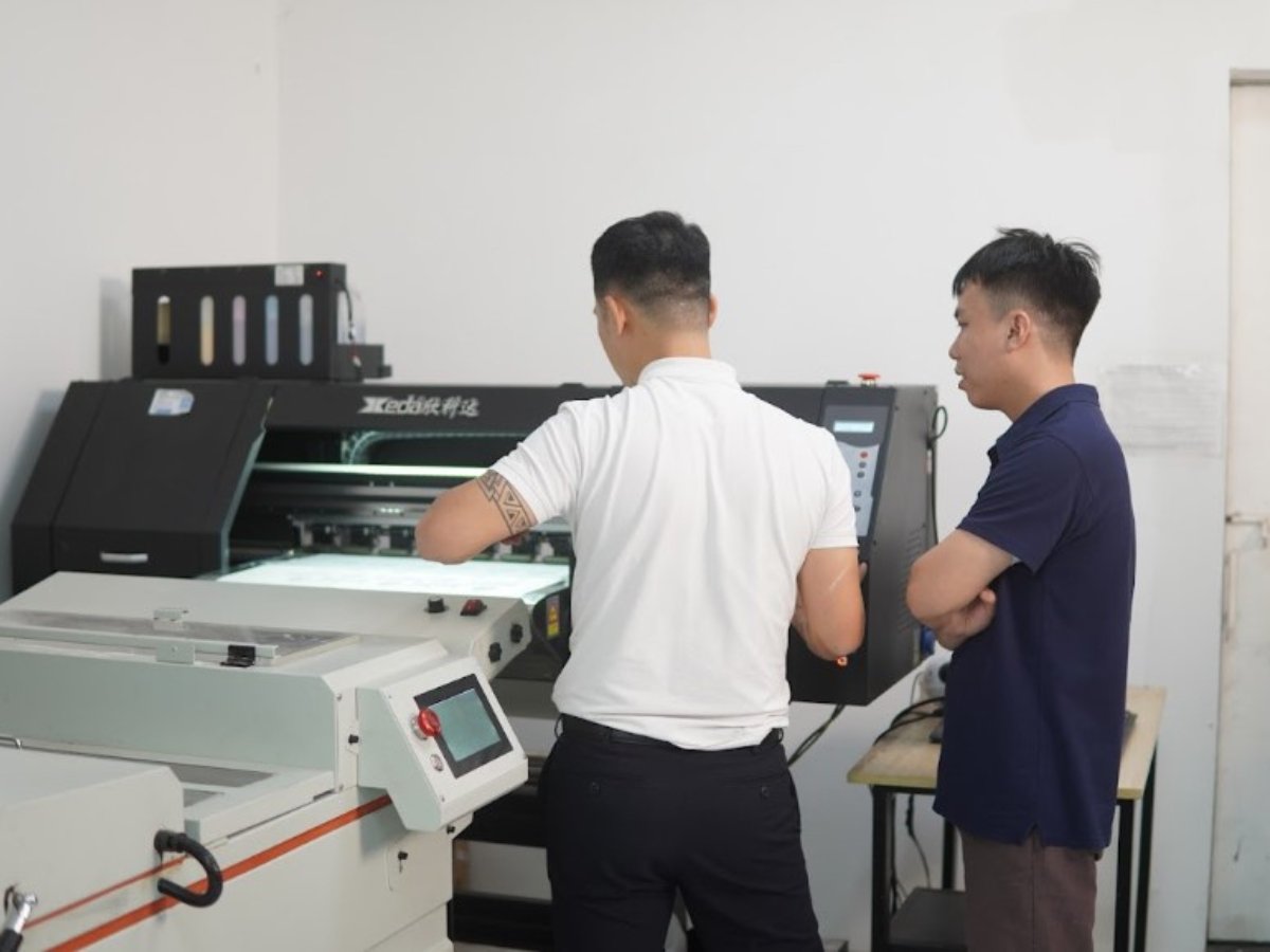 Handy Uni có lợi thế sở hữu hệ thống máy in công nghiệp hiện đại