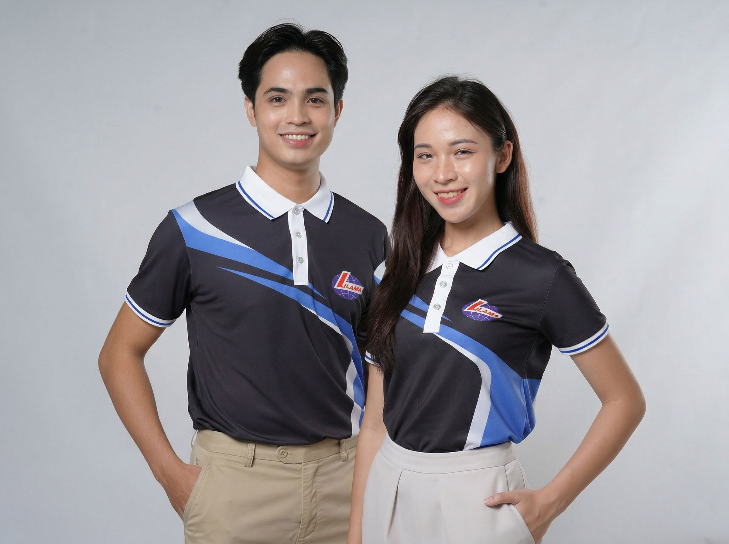 Mẫu áo Unisex đồng bộ cho toàn bộ nhân sự