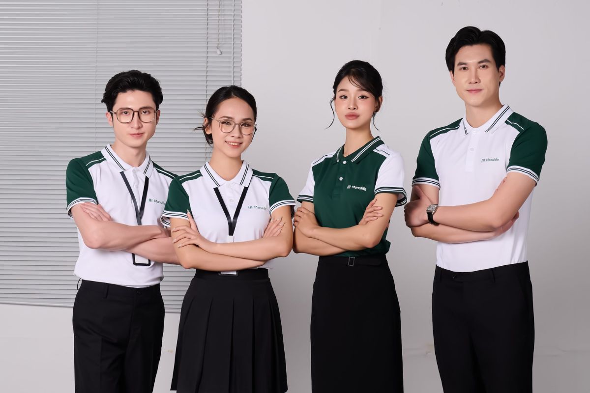Thiết kế polo nữ Regular Fit giúp tôn dáng và tạo sự chuyên nghiệp