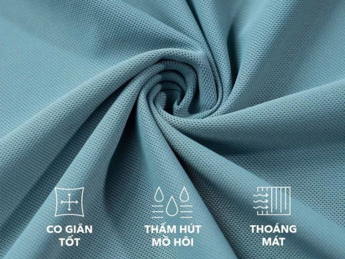 Vải Bio Cool mang lại cảm giác nhẹ và dễ chịu trên da