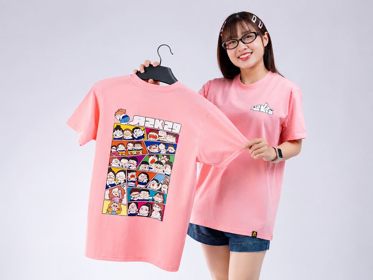 Áo lớp chibi mang phong cách dễ thương, vui nhộn