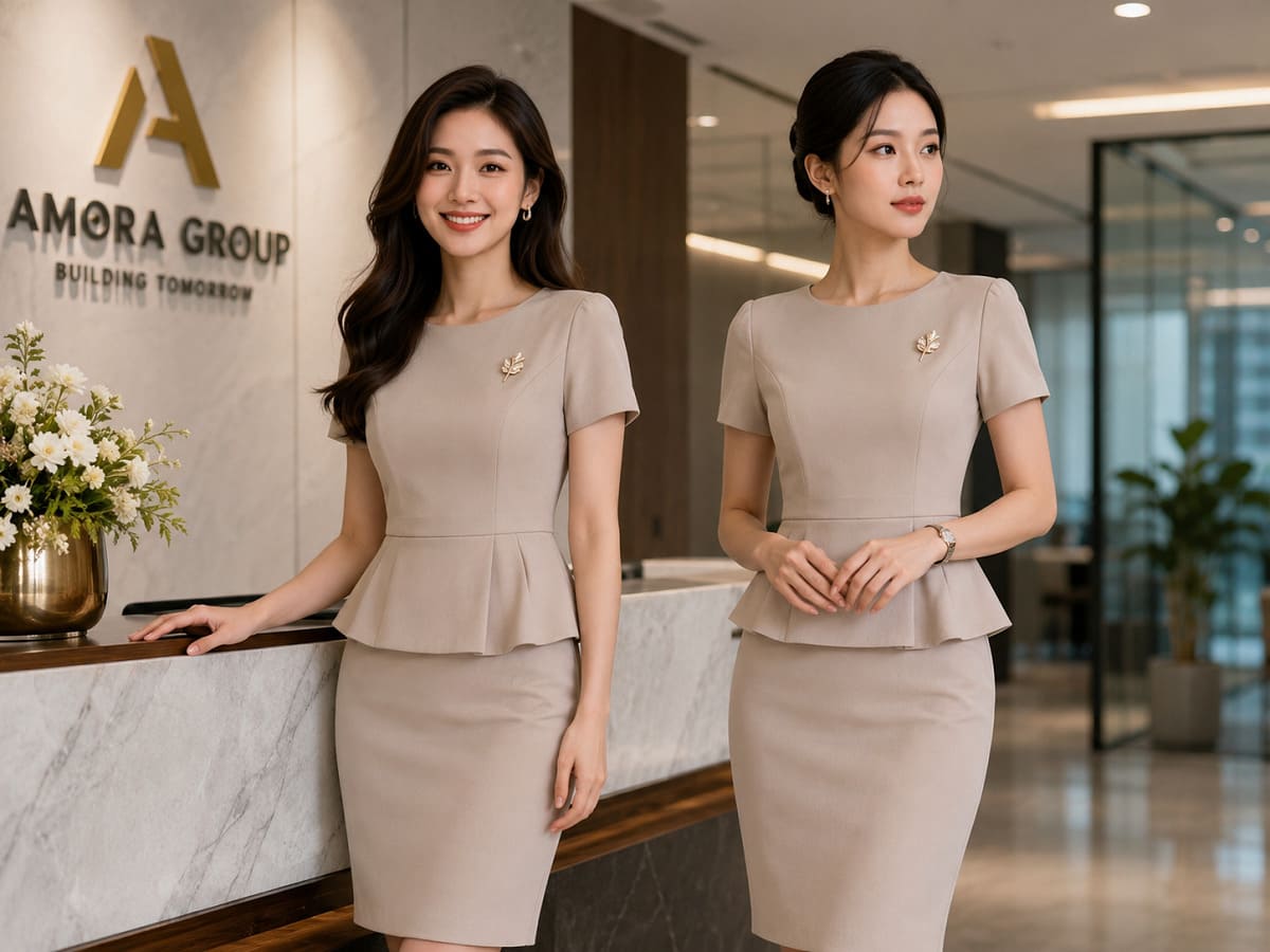 Váy peplum mang đến vẻ nữ tính, sang trọng