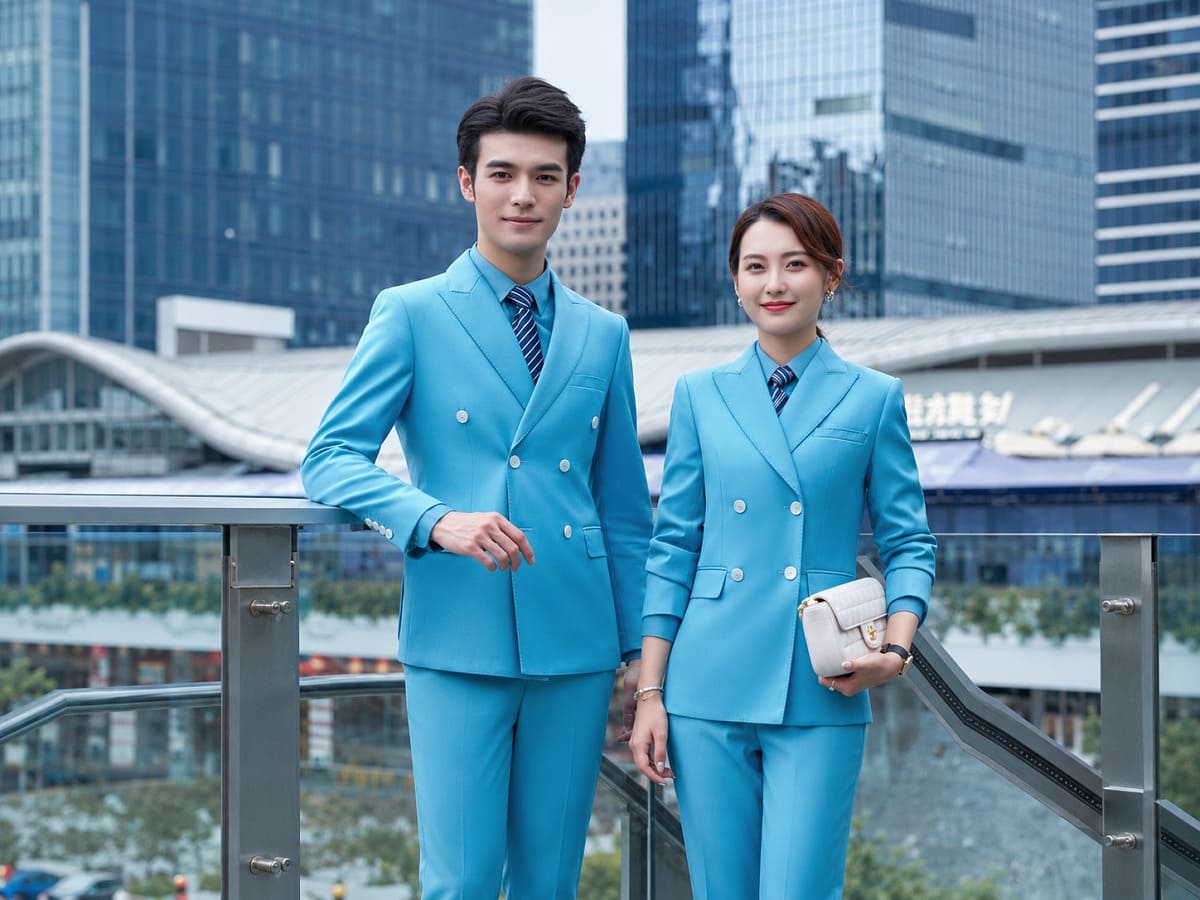 Áo vest xanh ngọc tạo cảm giác sang trọng