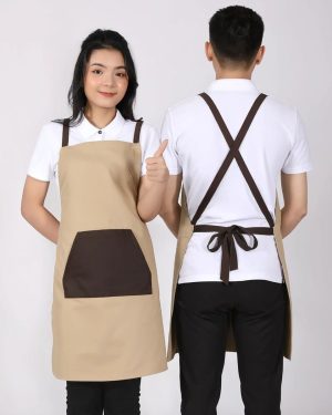 Alternative view of Tạp dề đồng phục salon tóc mẫu 06