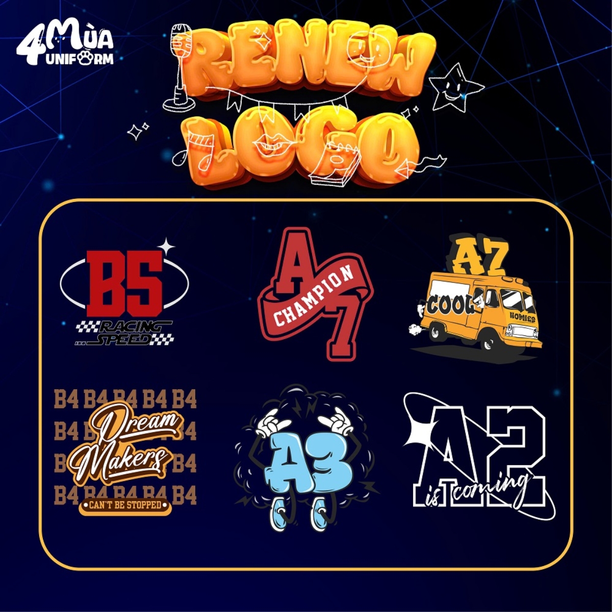 Mascot, Chibi và Graphic Art mang màu sắc riêng đến từng mẫu áo
