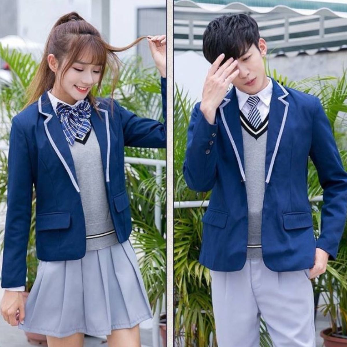 Mẫu đồng phục Bolero nữ sinh mang vẻ đẹp nhẹ nhàng, cổ điển