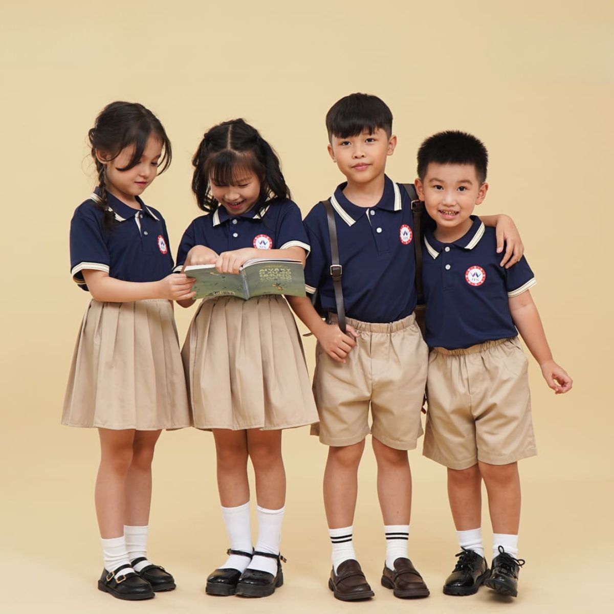 Đồng phục Mầm non, Tiểu học thiết kế thoải mái, năng động và phù hợp với học sinh nhỏ tuổi