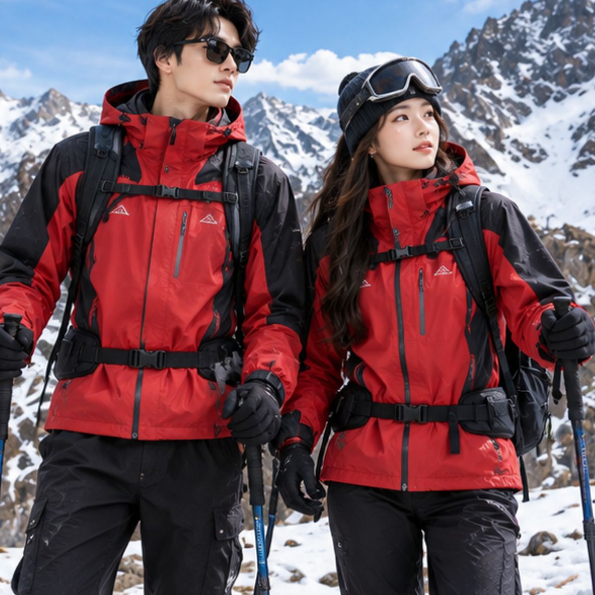 Thiết kế áo khoác trekking chống gió giúp tăng khả năng bảo vệ khi di chuyển ở vùng cao