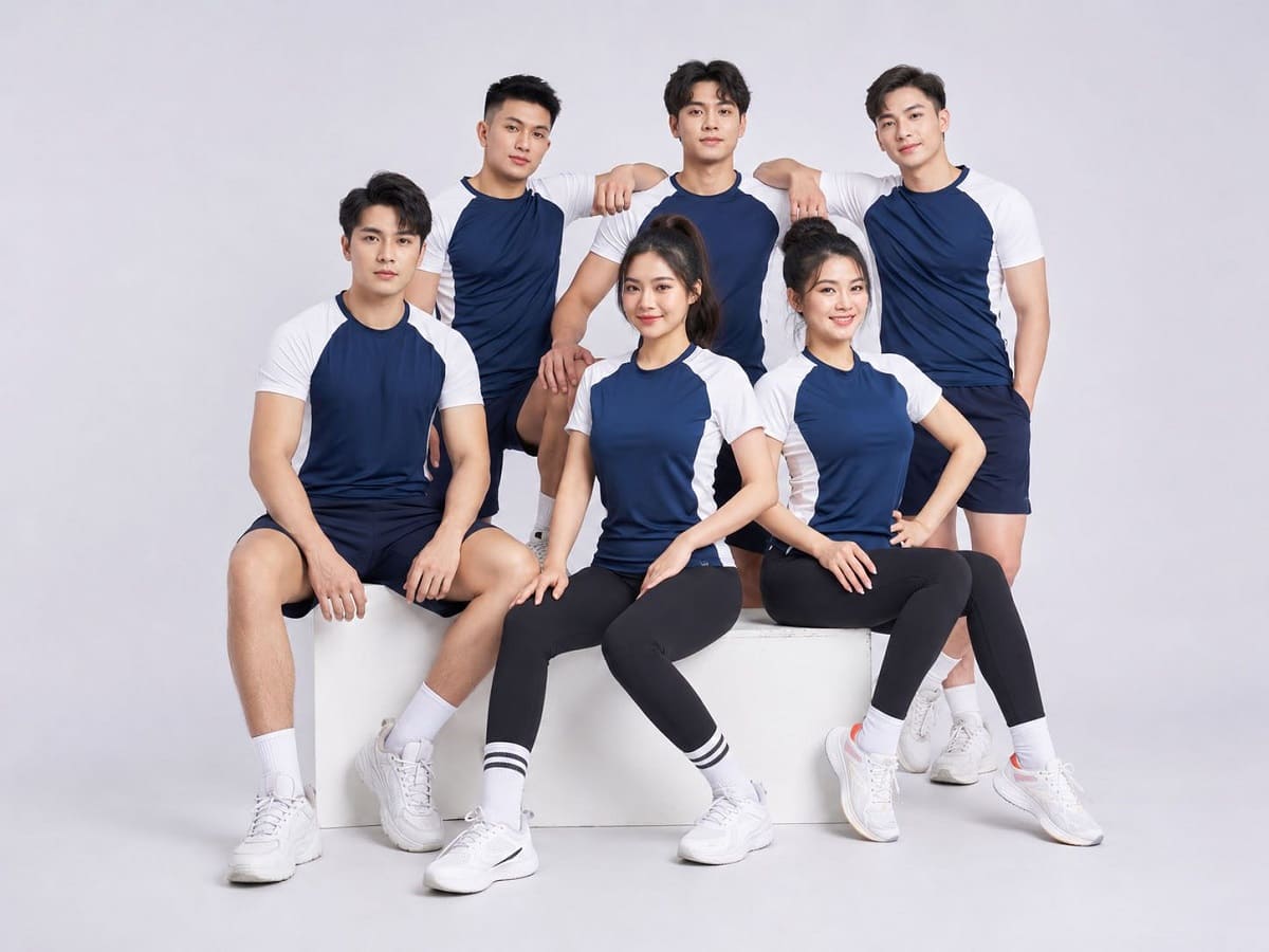 Áo thun cổ tròn Basic Fit mang đến hình ảnh trẻ trung, năng động