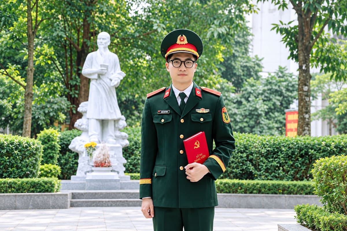 Đồng phục Học viện Quân y cần tuân thủ quy định về kiểu dáng, màu sắc