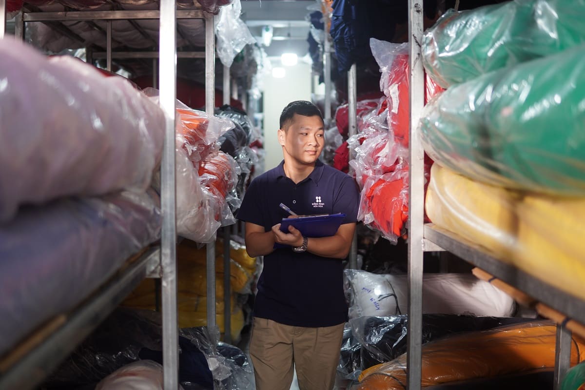 Handy Uni sở hữu kho vải đa dạng chất liệu