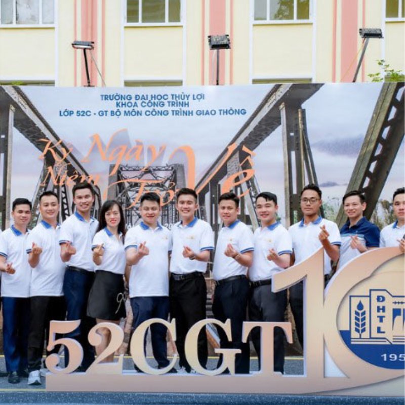 Mẫu áo đồng phục câu lạc bộ sinh viên trẻ trung, nổi bật