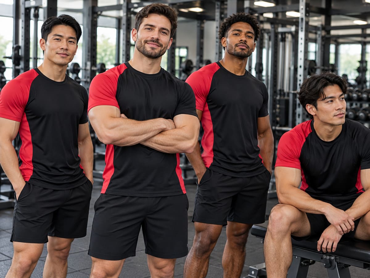 Mẫu đồng phục PT kiểu Raglan mang lại phong cách thể thao năng động