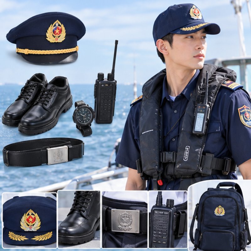 Mũ, giày và các phụ kiện nhận diện góp phần hoàn thiện diện mạo đồng bộ cho lực lượng