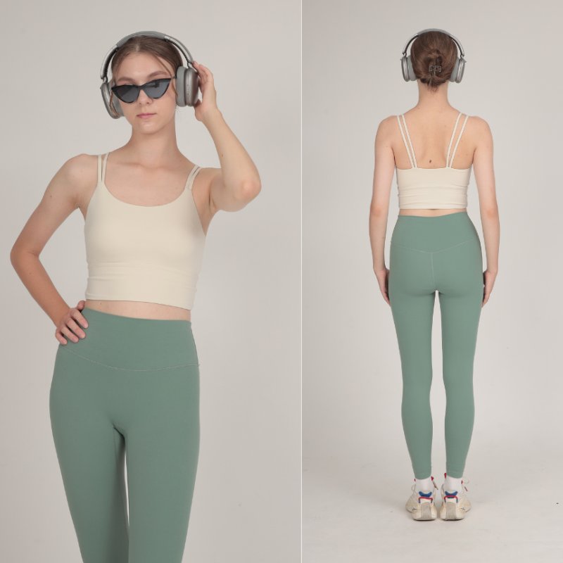 Set bra hoặc croptop phối legging tôn dáng, hỗ trợ chuyển động linh hoạt