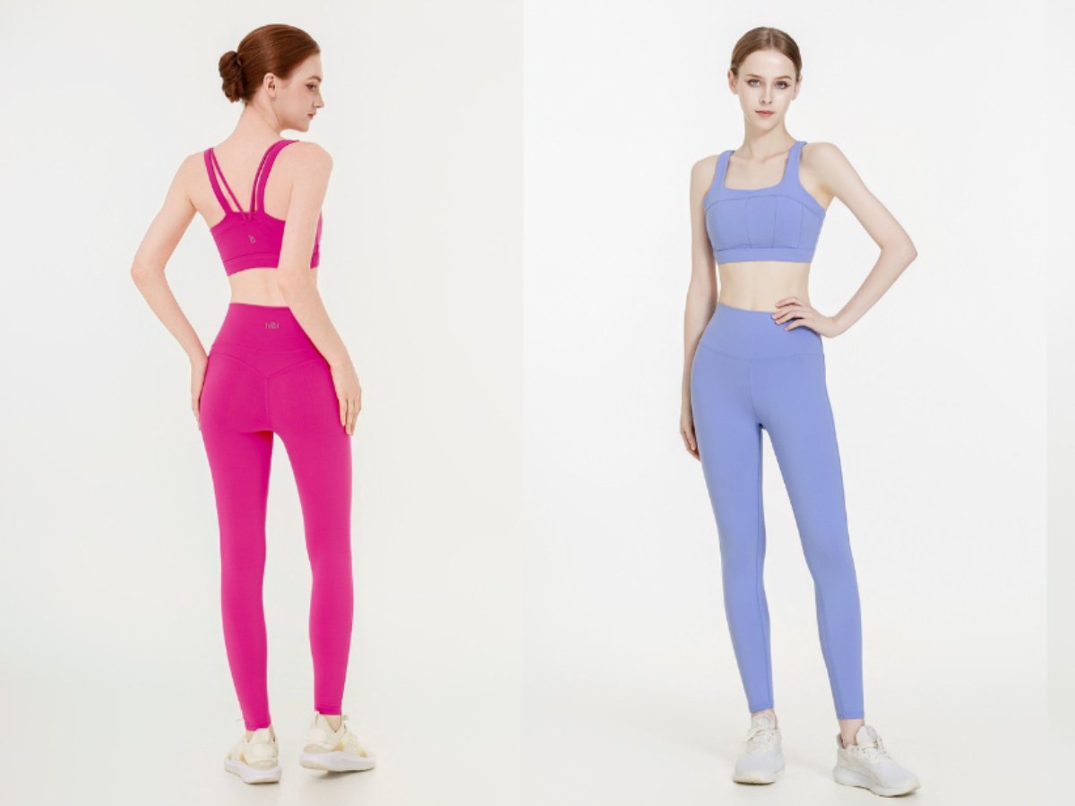 Set đồ Pilates nữ ôm dáng tôn đường nét cơ thể, tạo vẻ ngoài thanh lịch