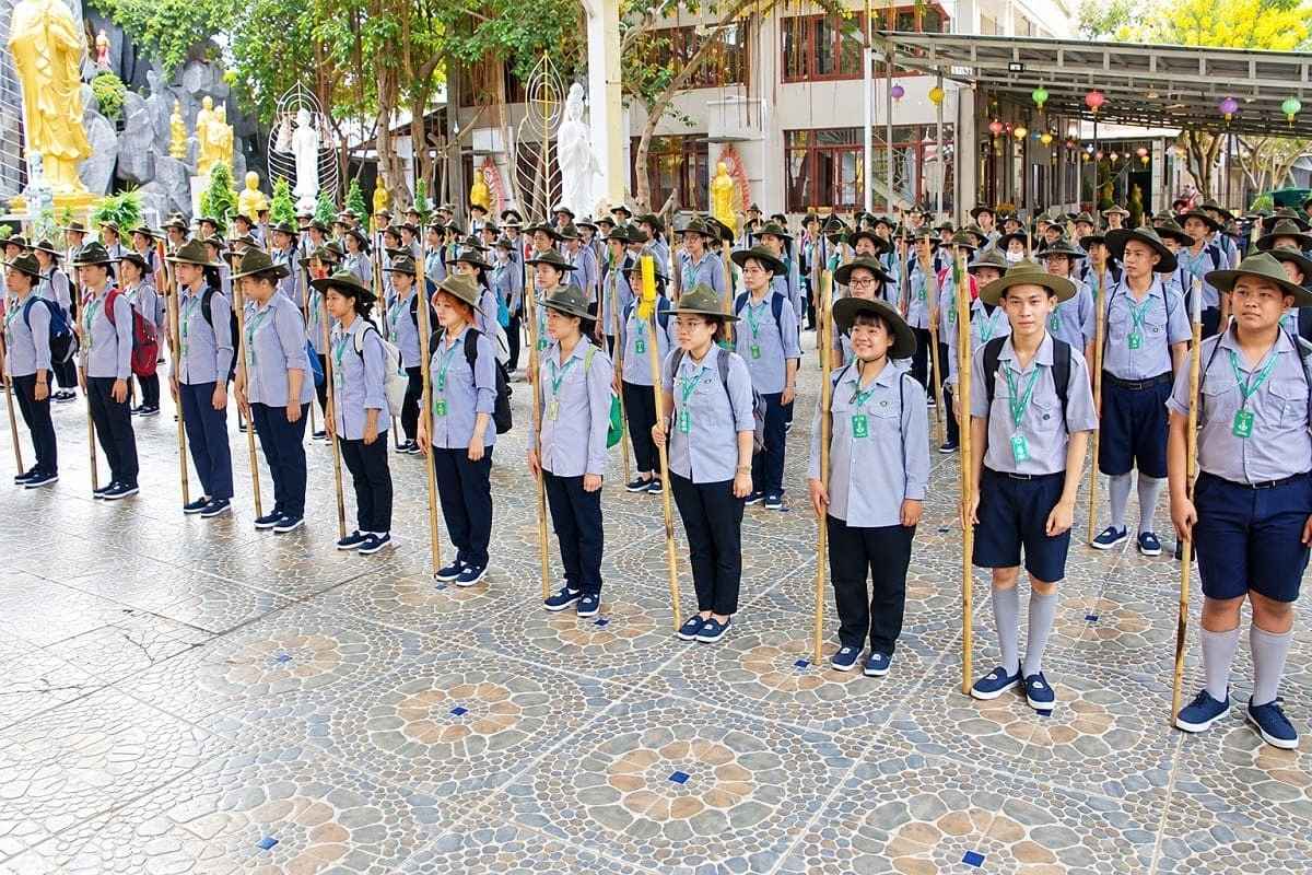 Trại phục được sử dụng trong các hoạt động cắm trại